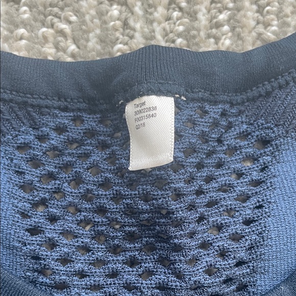 Target Blue Tank Top - Picture 3 of 4